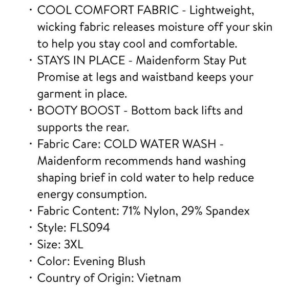 Maidenform Shapewear 3XL Modern Sculpts Ultra Firm High Waist Brief XXXL NWT - Picture 13 of 15